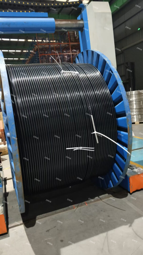 PVC jacketed stainless steel seamless tubing-1/4"